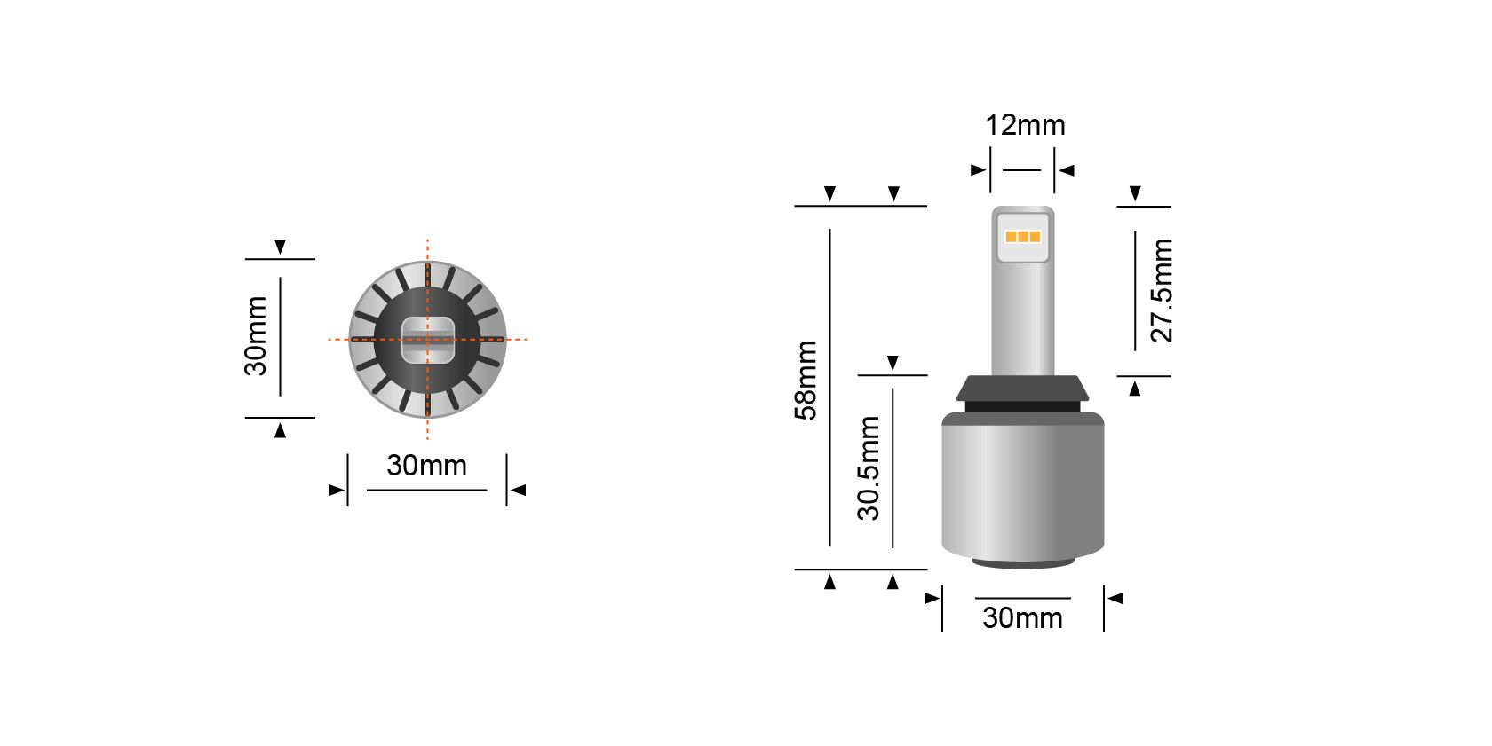 STEDI T20 1000 Lumen LED